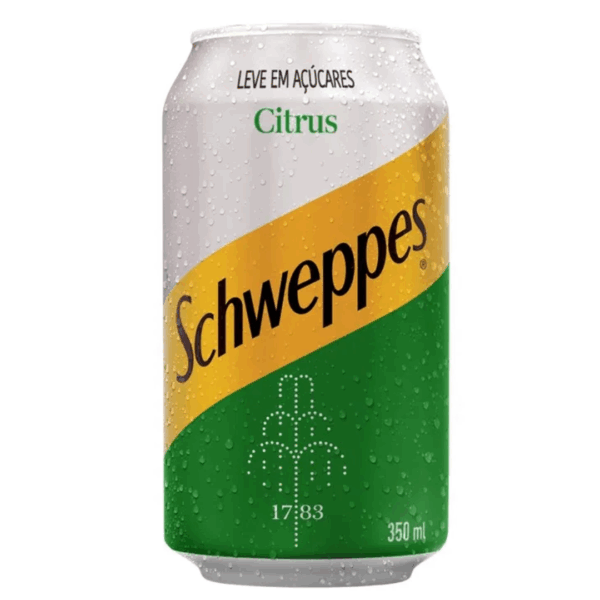 REFRIGERANTE 350ML LT SCHWEPPES CITRUS
