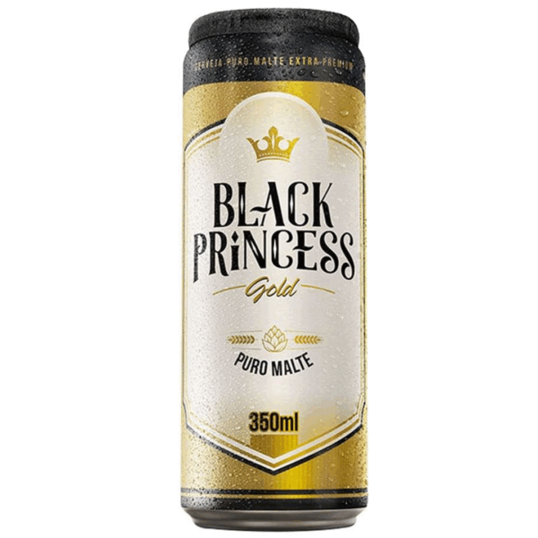 Cerveja 350ML Black Princess Lata 1000X1000