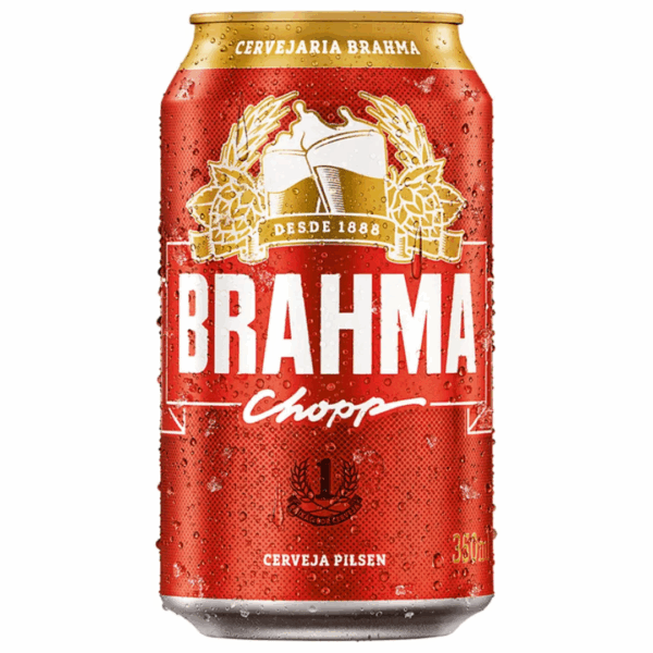 Cerveja Pilsen Brahma Chopp Lata 350ml