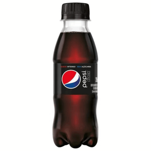 REFRIGERANTE 200ML PEPSI BLACK PET