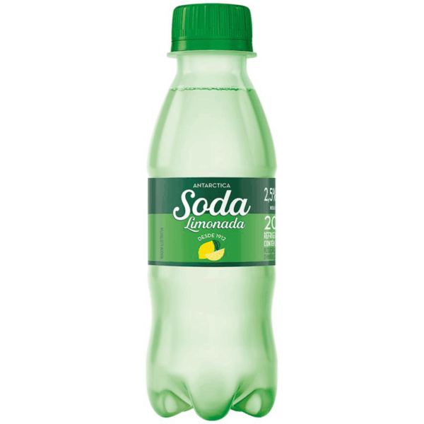 Refrigerante Antarctica Soda Limonada Pet 200ml