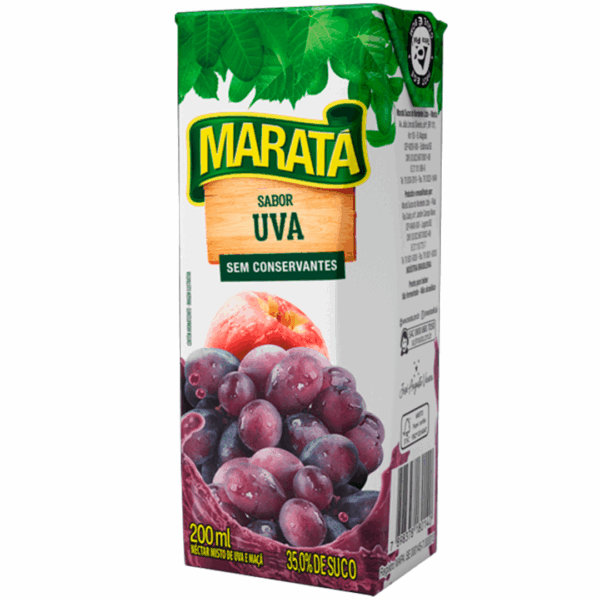 Suco Maratá 200ml Sabor Uva