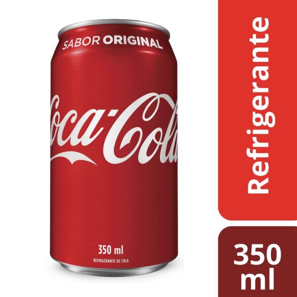 REFRIGERANTE LATA 350ML COCA COLA