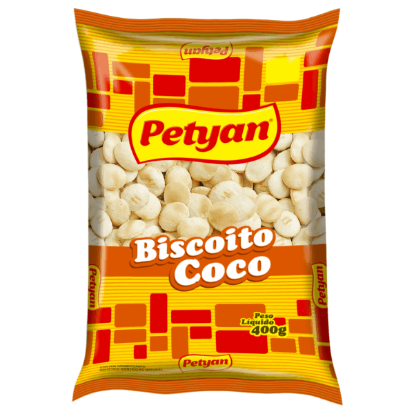 Biscoito de Coco Petyan 400g