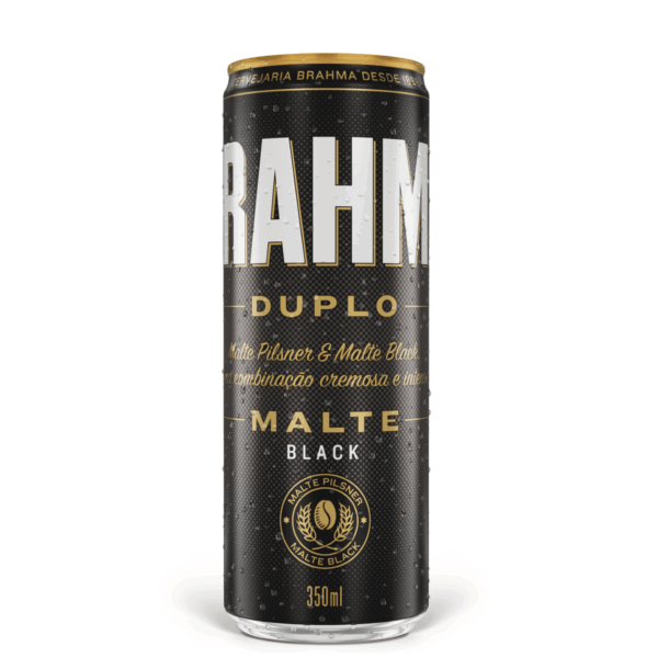 Cerveja Brahma Duplo Malte Escura Lata 350ml
