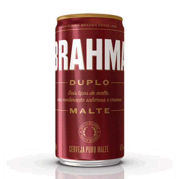 Cerveja Brahma Lata Duplo Malte 269ml