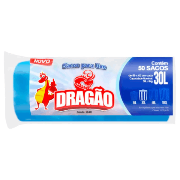 Saco de Lixo Good 30L - Azul
